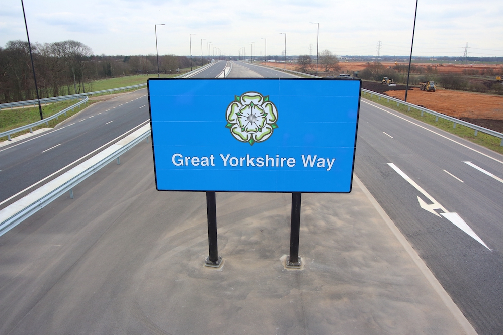 Great Yorkshire Way Sign
